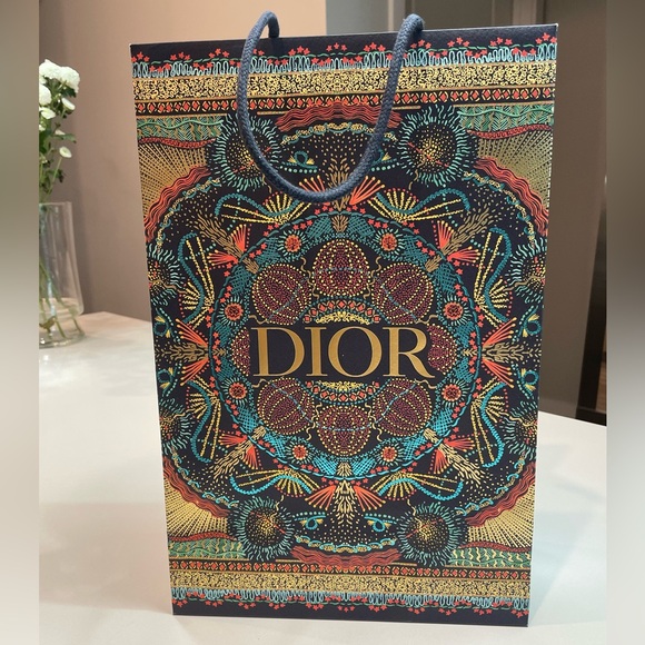 Dior Other - Dior 2020 Holiday paper gift bag. RARE LIMITED EDITION Authentic